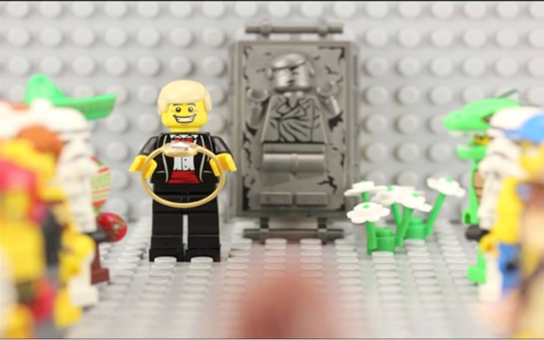 Brand Love: Man Creates Lego Film to Propose To Girlfriend