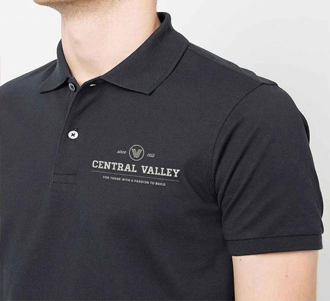 Central Valley branded uniform